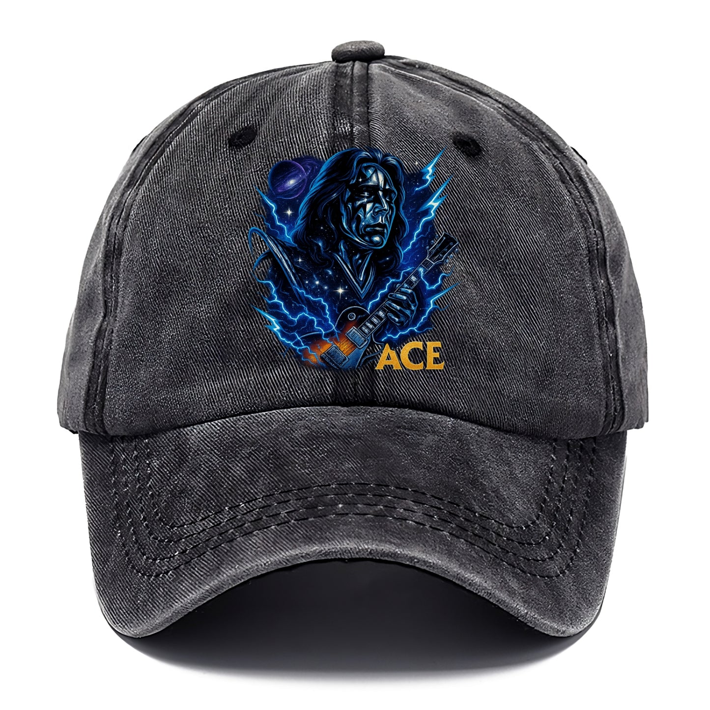 Cosmic Chrome Portrait - Classic Cap - Graphite