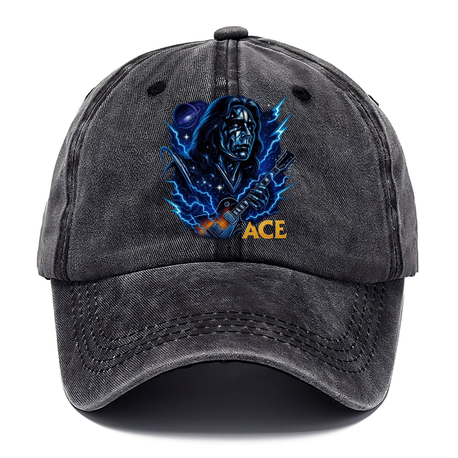 Cosmic Chrome Portrait - Classic Cap - Graphite