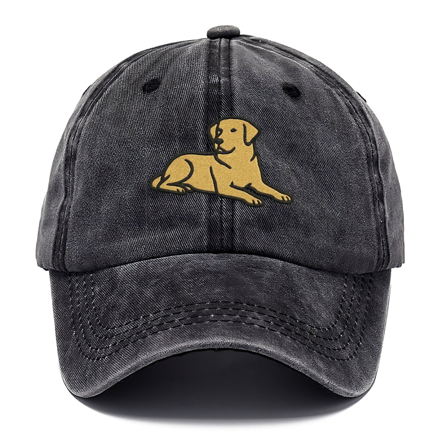 Labrador Retriever - Yellow lab relaxed Classic Cap - Graphite