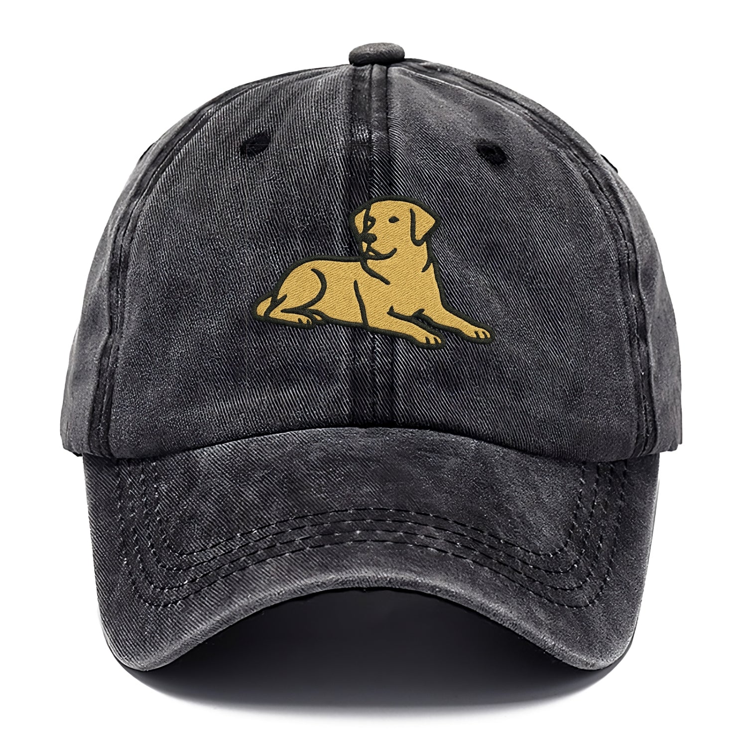 Labrador Retriever - Yellow lab relaxed Classic Cap - Graphite