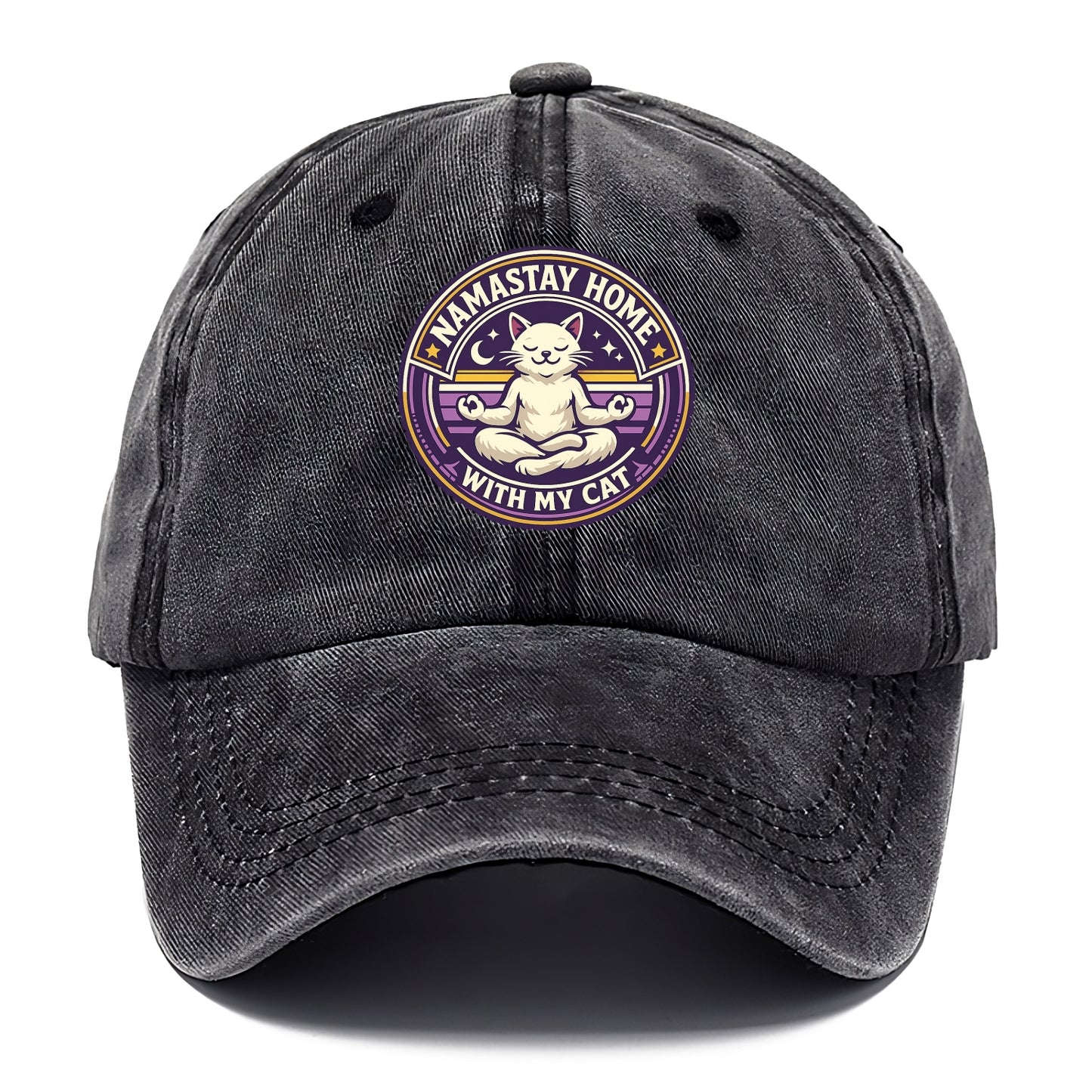 Zen Feline Retreat - Classic Cap - Graphite