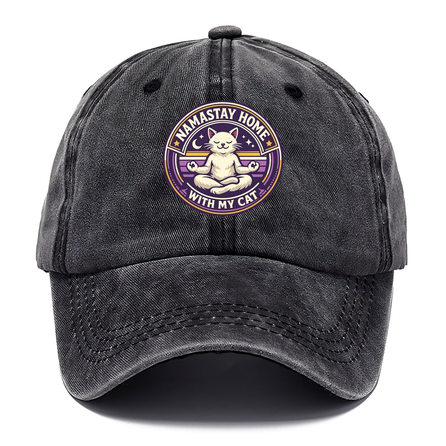 Zen Feline Retreat - Classic Cap - Graphite