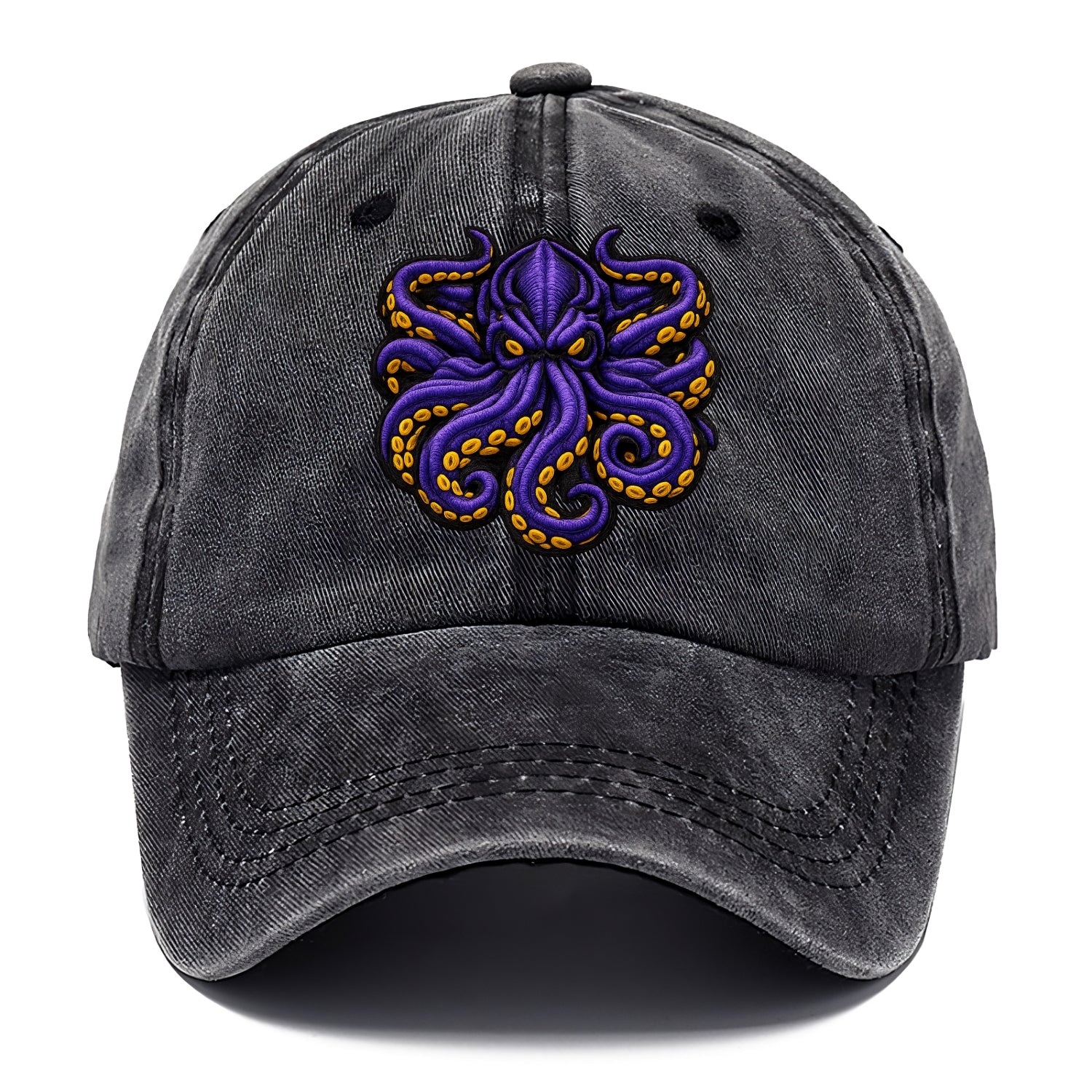 KRAKEN TENTACLES - sea monster in purple and black , deep sea - Classic Cap - Graphite