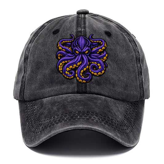 KRAKEN TENTACLES - sea monster in purple and black , deep sea - Classic Cap - Graphite
