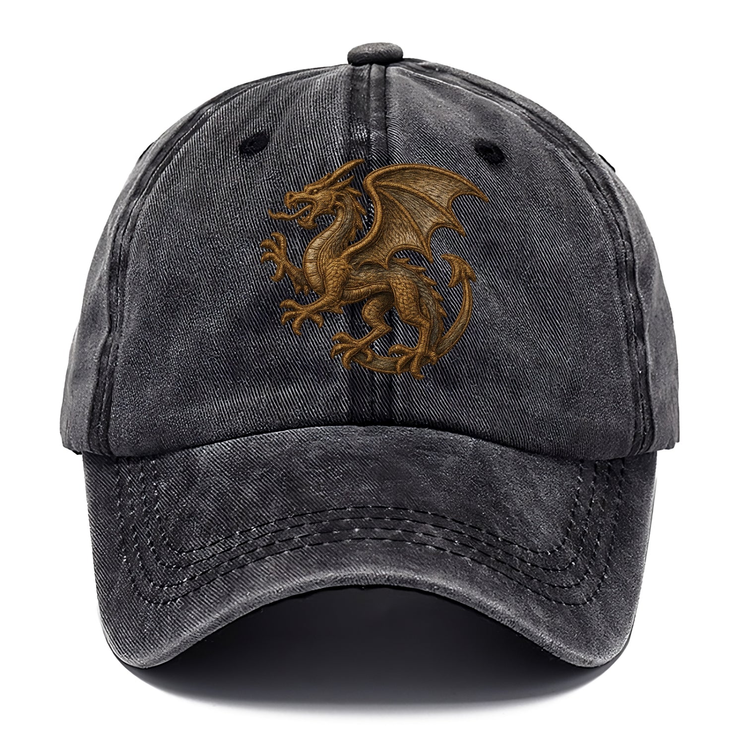 Dragon Silhouette  - Classic Cap - Graphite