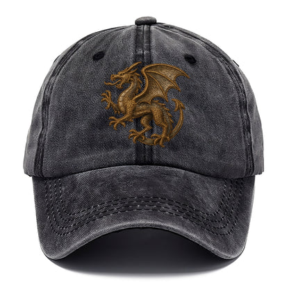 Dragon Silhouette  - Classic Cap - Graphite