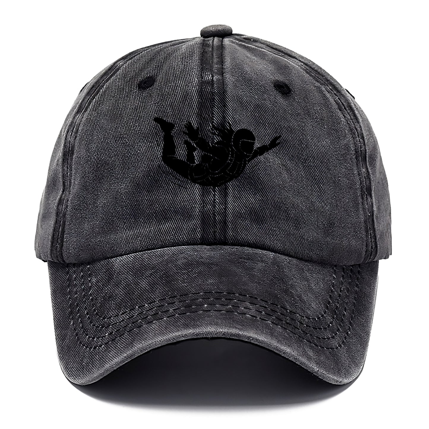 Skydiver free-fall position - Classic Cap - Graphite