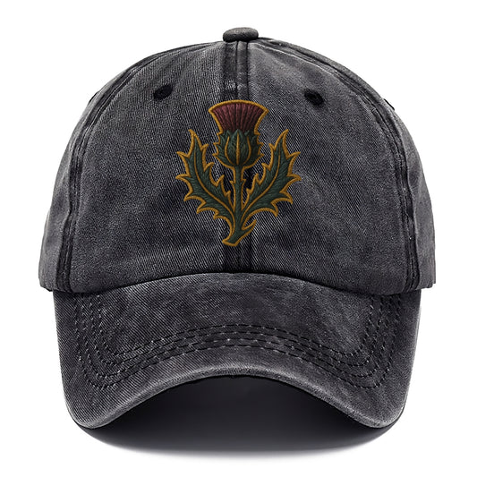 Scottish Thistle  - Classic Cap - Graphite