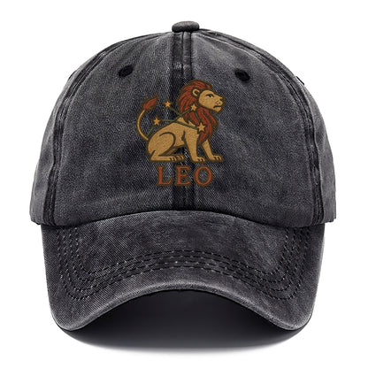 Leo Lion  - Classic Cap - Graphite