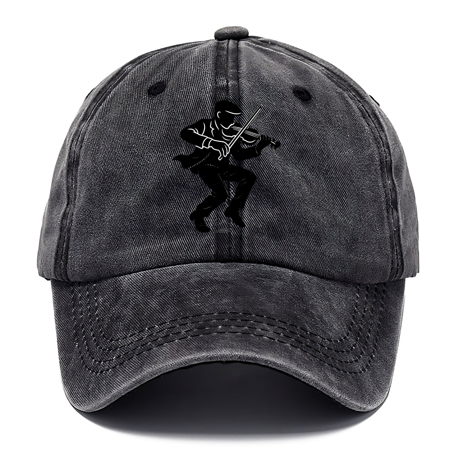 Irish folk musician traditional jig - Classic Cap - Graphite
