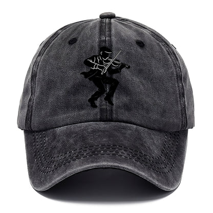 Irish folk musician traditional jig - Classic Cap - Graphite
