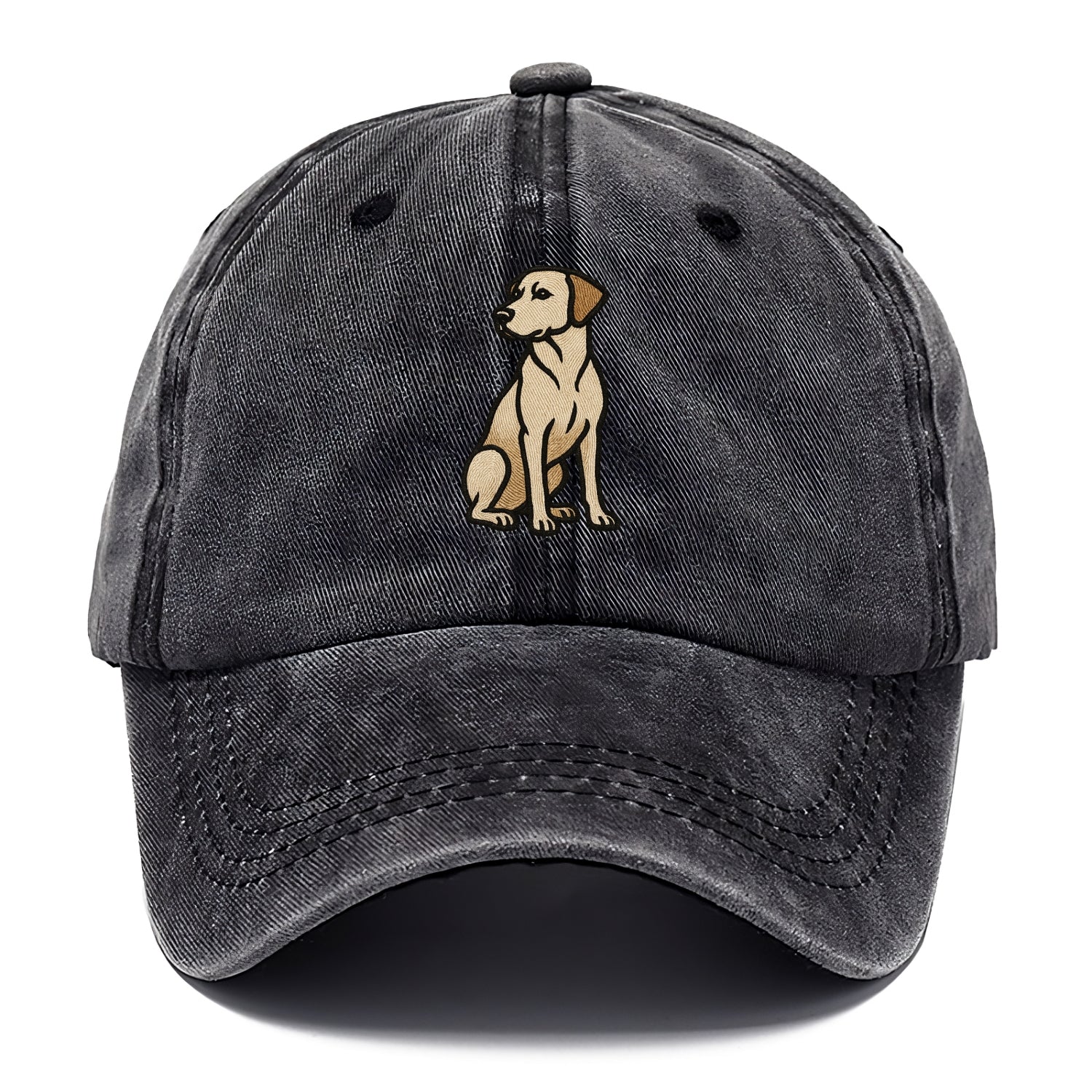 Rhodesian Ridgeback - Red wheaten sittin Classic Cap - Graphite