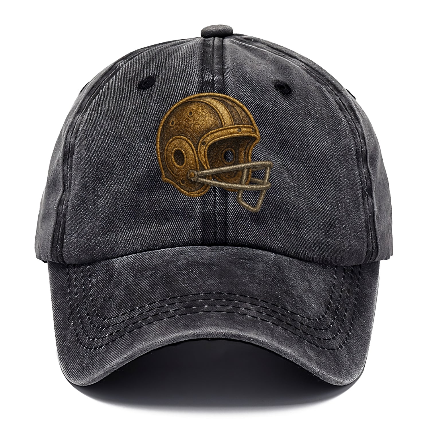 Football Helmet  - Classic Cap - Graphite