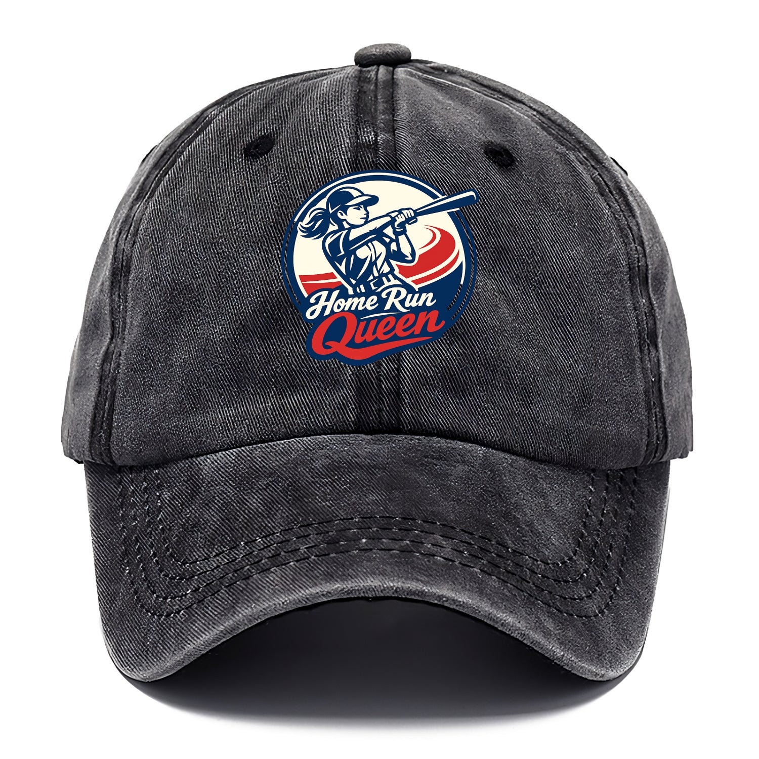 Feminine Power at Bat - Classic Cap - Graphite