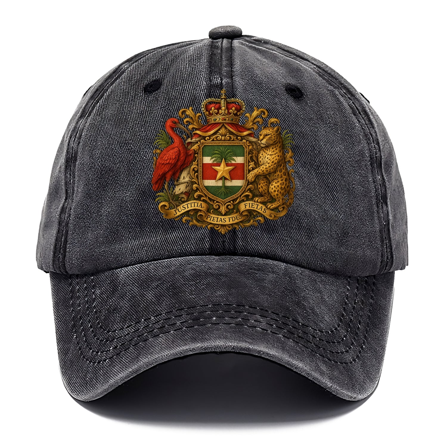 Suriname Star Emblem  - Classic Cap - Graphite