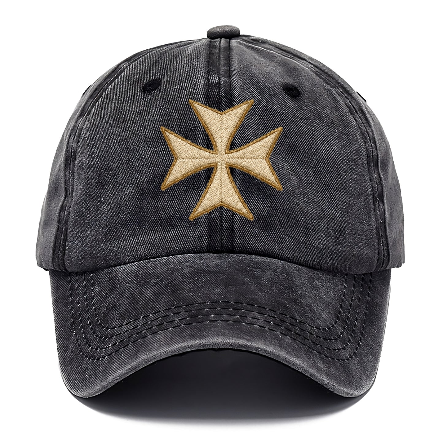 Hospitaller Cross  - Classic Cap - Graphite