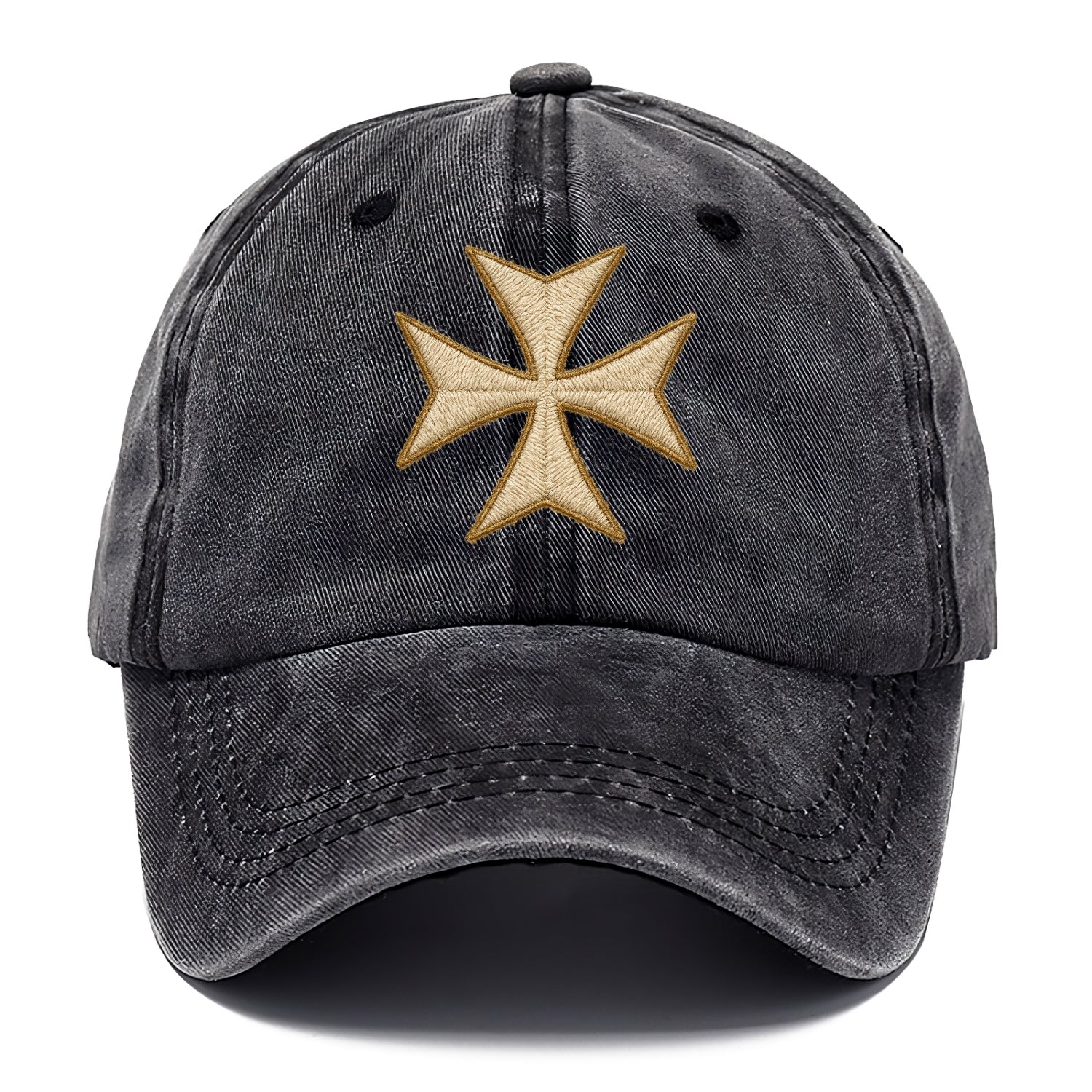 Hospitaller Cross  - Classic Cap - Graphite