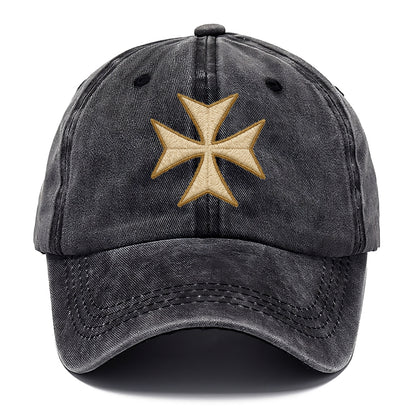 Hospitaller Cross  - Classic Cap - Graphite