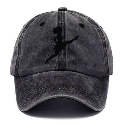 Irish step dancer Riverdance leap - Classic Cap - Graphite