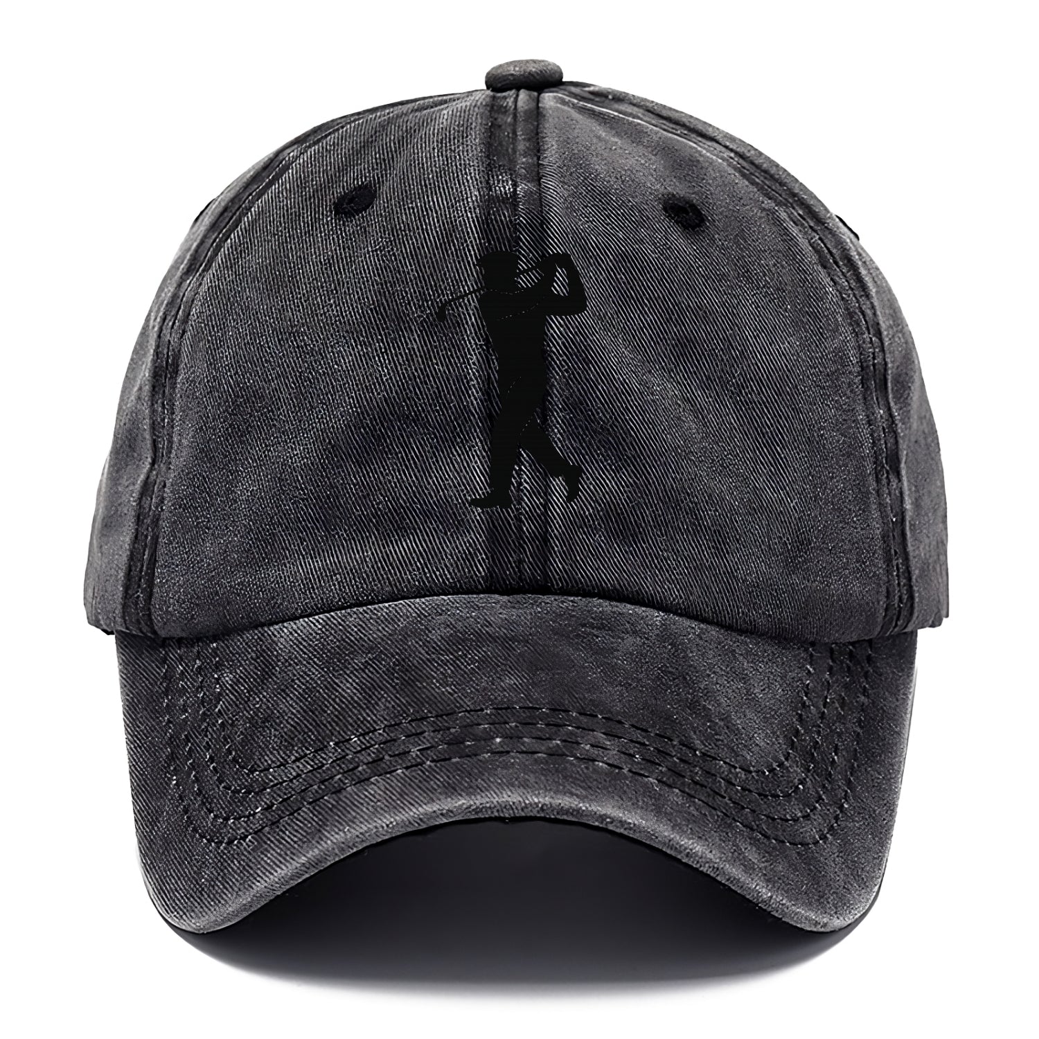 Golfer perfect swing follow-through - Classic Cap - Graphite