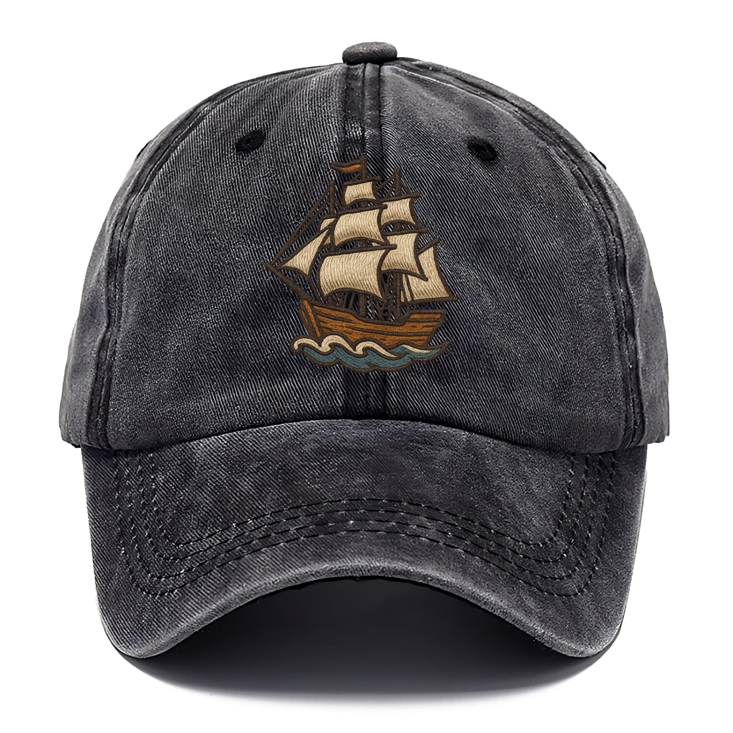 Sailing Ship  - Classic Cap - Graphite