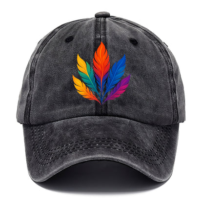 Phoenix Feathers - Each feather a differ - Classic Cap - Graphite