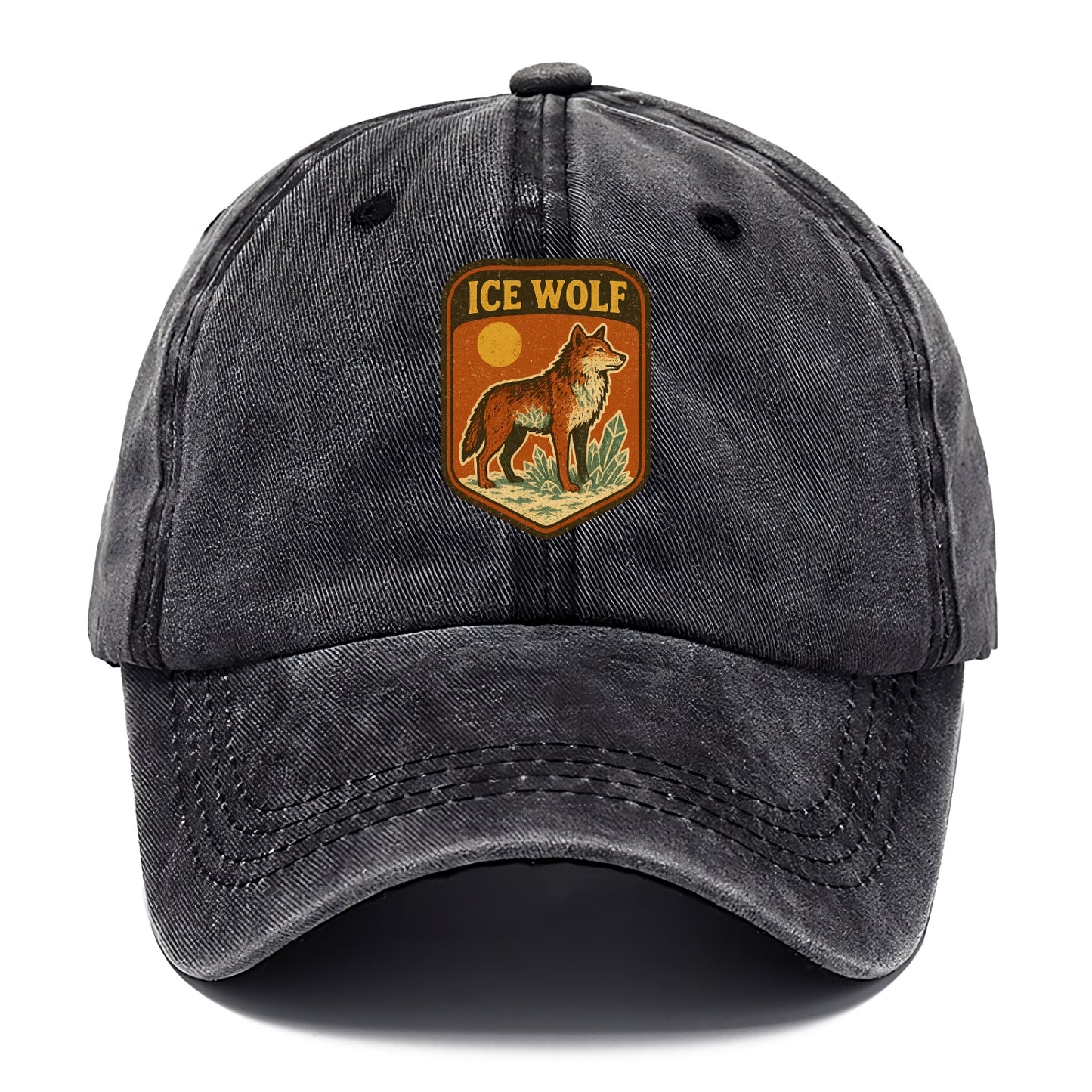Ice Wolf Crystal  - Classic Cap - Graphite