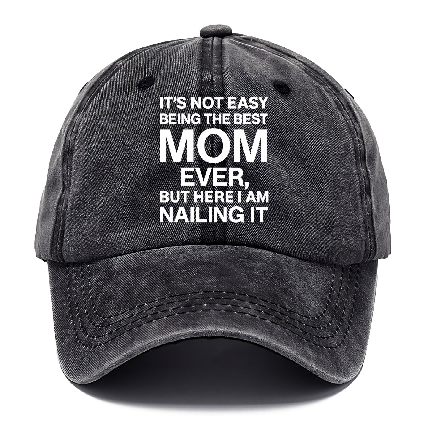 It's not easy being the best HUSBAND ever, but here I am nailing it - Classic Cap - Graphite