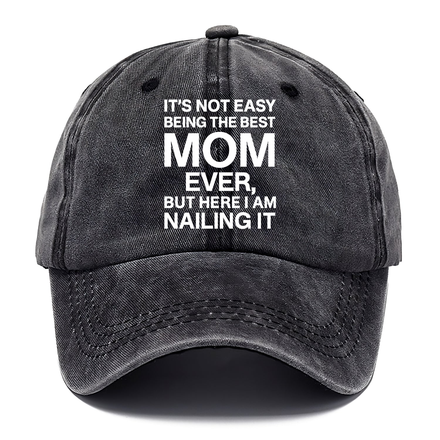 It's not easy being the best HUSBAND ever, but here I am nailing it - Classic Cap - Graphite