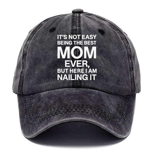 It's not easy being the best HUSBAND ever, but here I am nailing it - Classic Cap - Graphite