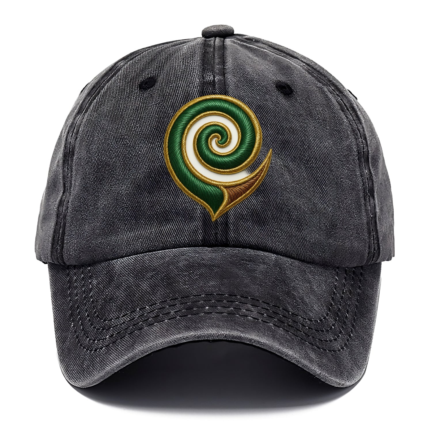 Maori Koru  - Classic Cap - Graphite
