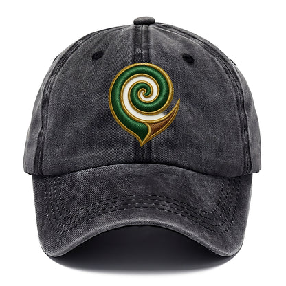 Maori Koru  - Classic Cap - Graphite