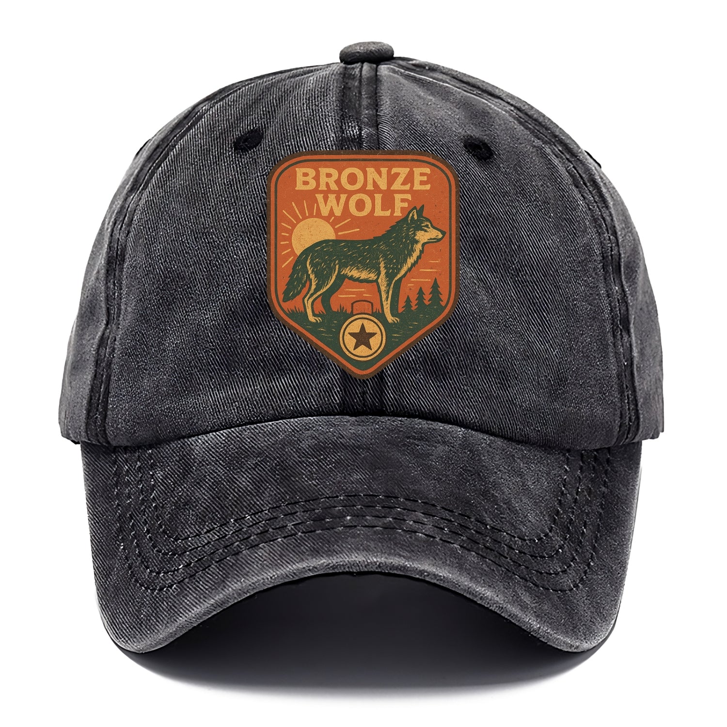 Bronze Wolf Medal  - Classic Cap - Graphite