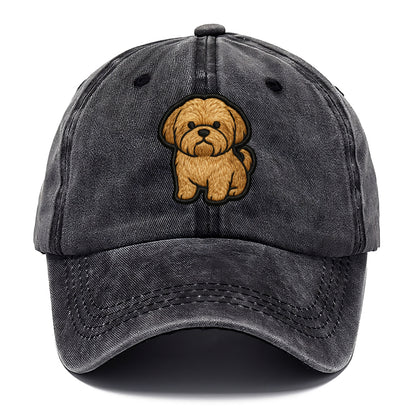 Shih Tzu - Minimalist fluffy design with - Classic Cap - Graphite