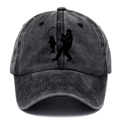 Alaskan fisherman hauling catch - Classic Cap - Graphite