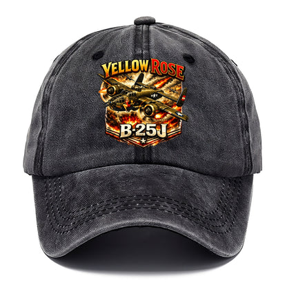 B 25j Yellow Rose - Classic Cap - Graphite