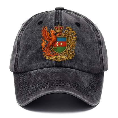 Azerbaijan Fire Phoenix Emblem  - Classic Cap - Graphite
