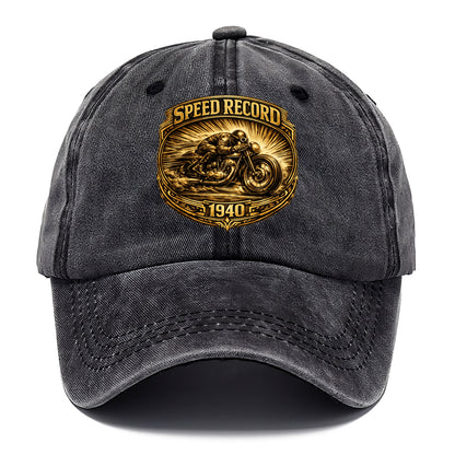 Speed Record Racer - Classic Cap - Graphite