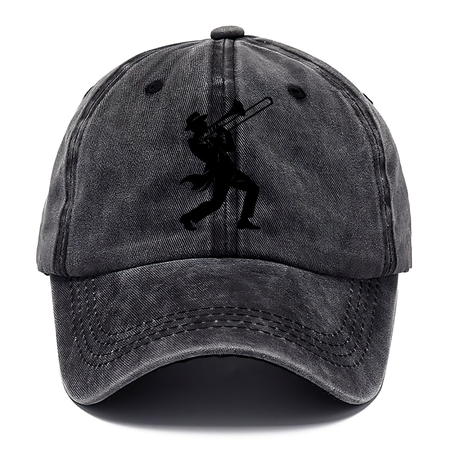 Trombone player jazz improvisation - Classic Cap - Graphite