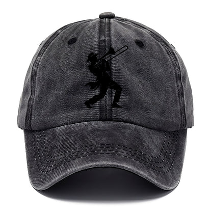 Trombone player jazz improvisation - Classic Cap - Graphite