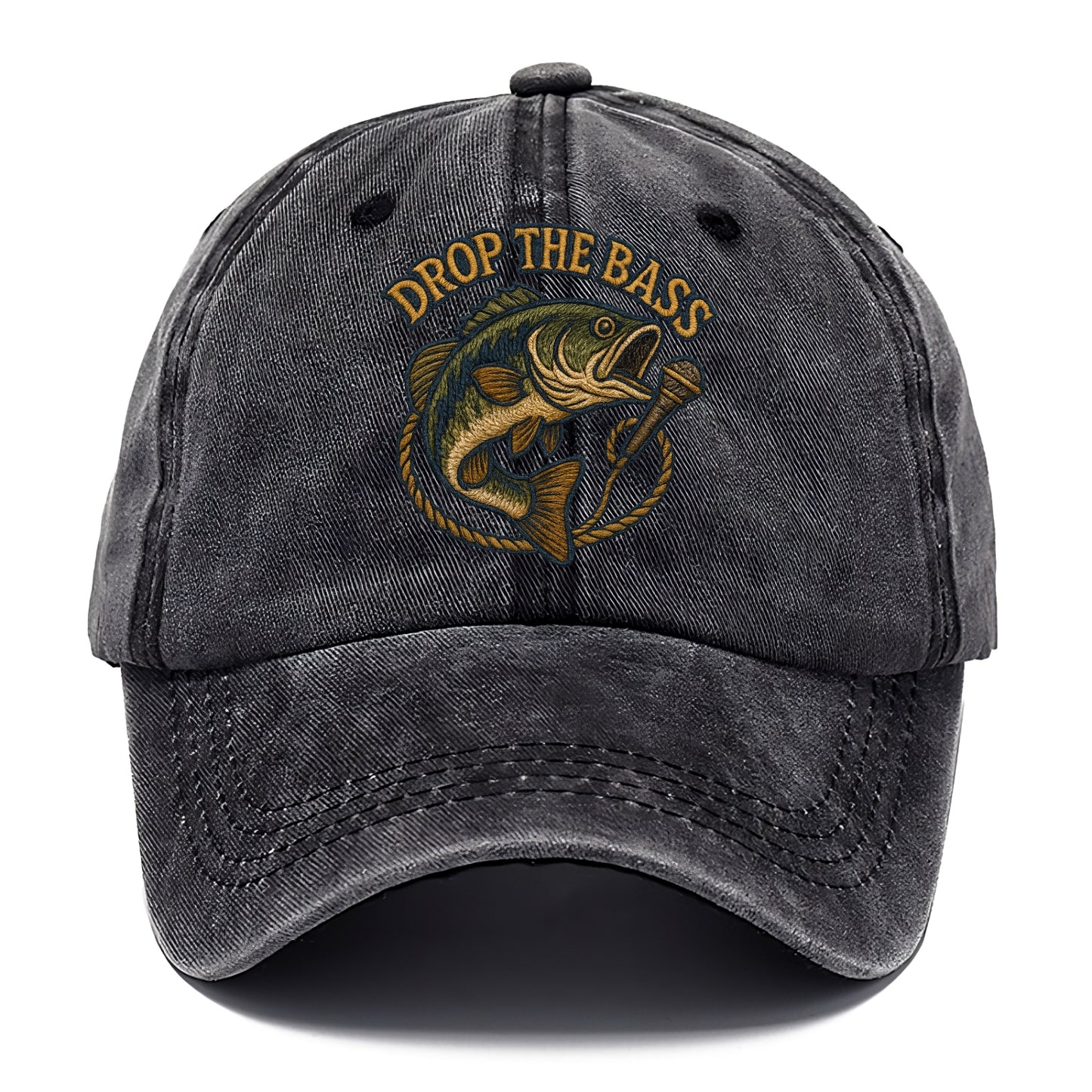 Drop The Bass  - Classic Cap - Graphite