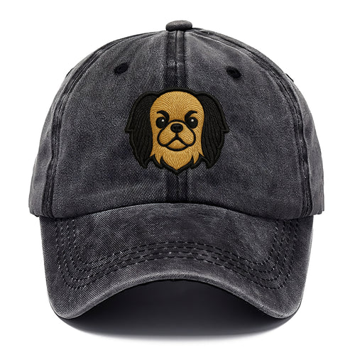Japanese Chin - Modern flat-face logo wi - Classic Cap