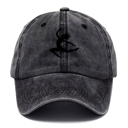 Contemporary dancer leap mid-air - Classic Cap - Graphite
