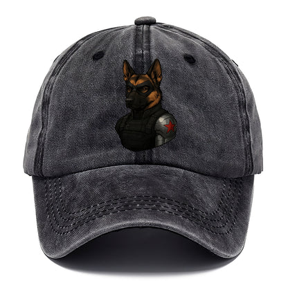 German Shepherd Winter Soldier  - Classic Cap - Graphite