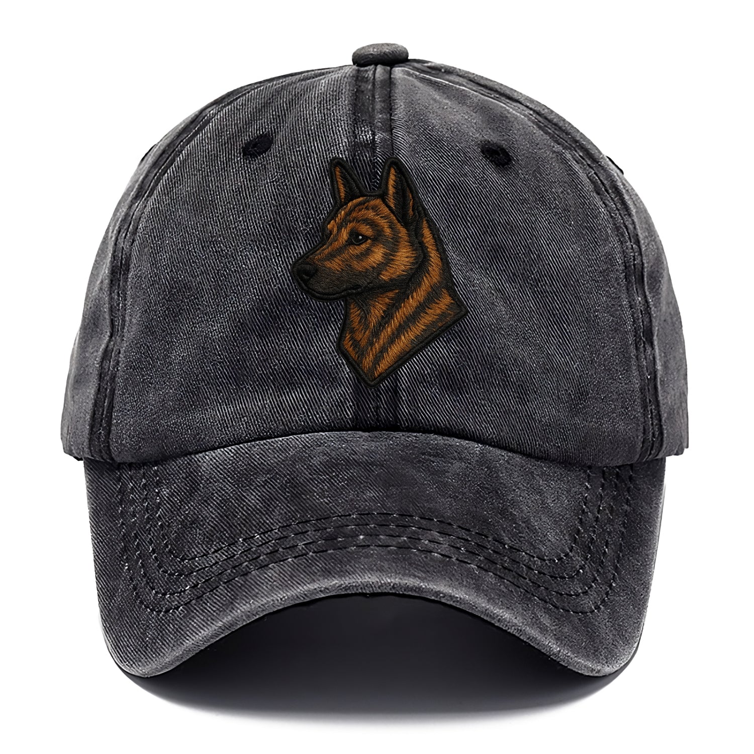 Kai Ken - Modern tiger dog logo with bol - Classic Cap - Graphite