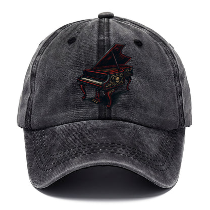 Harpsichord with baroque decorative styling - Classic Cap - Graphite