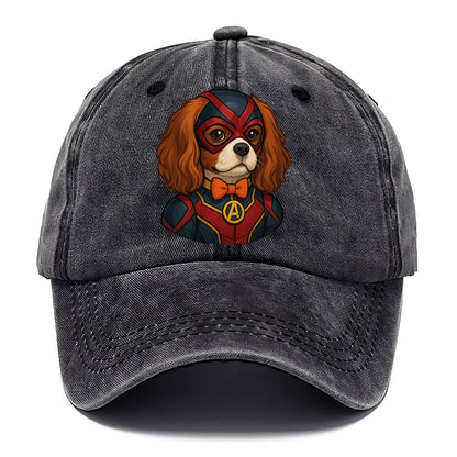 Cavalier King Charles Friendly Hero  - Classic Cap - Graphite