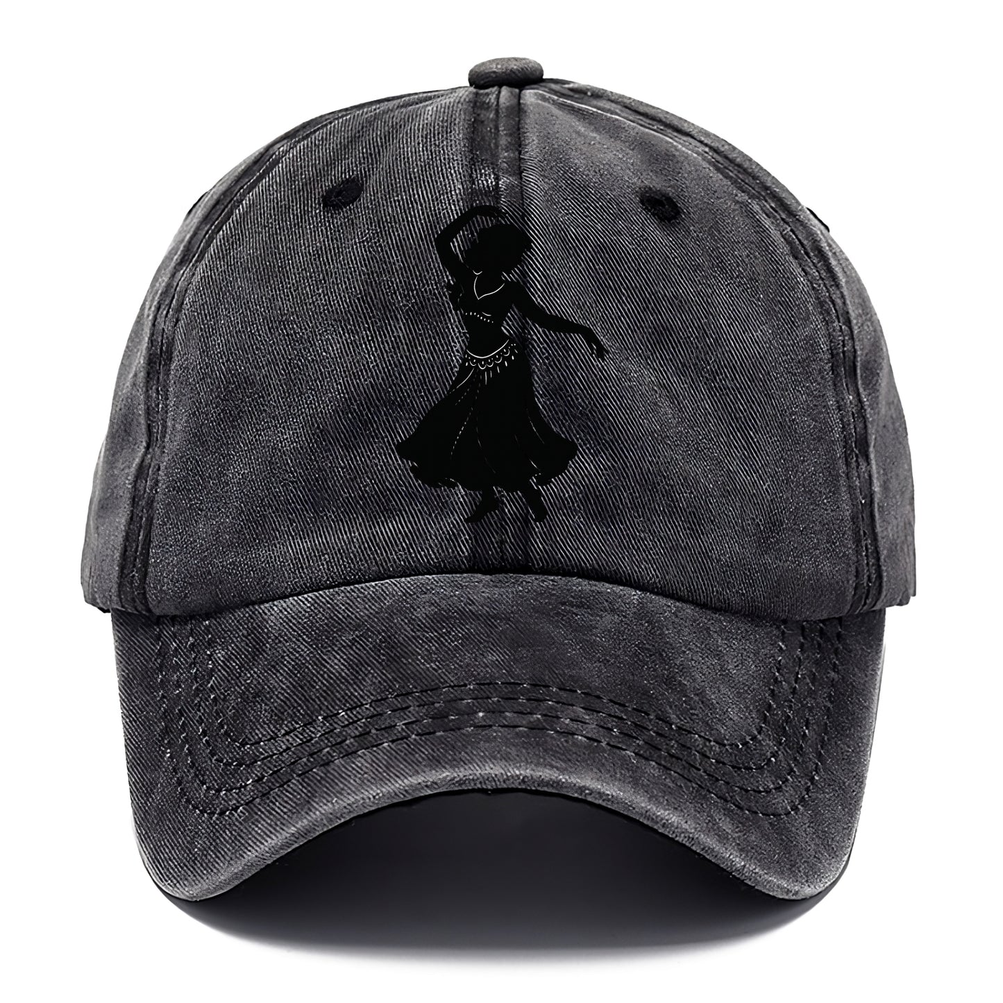Belly dancer graceful gesture - Classic Cap - Graphite