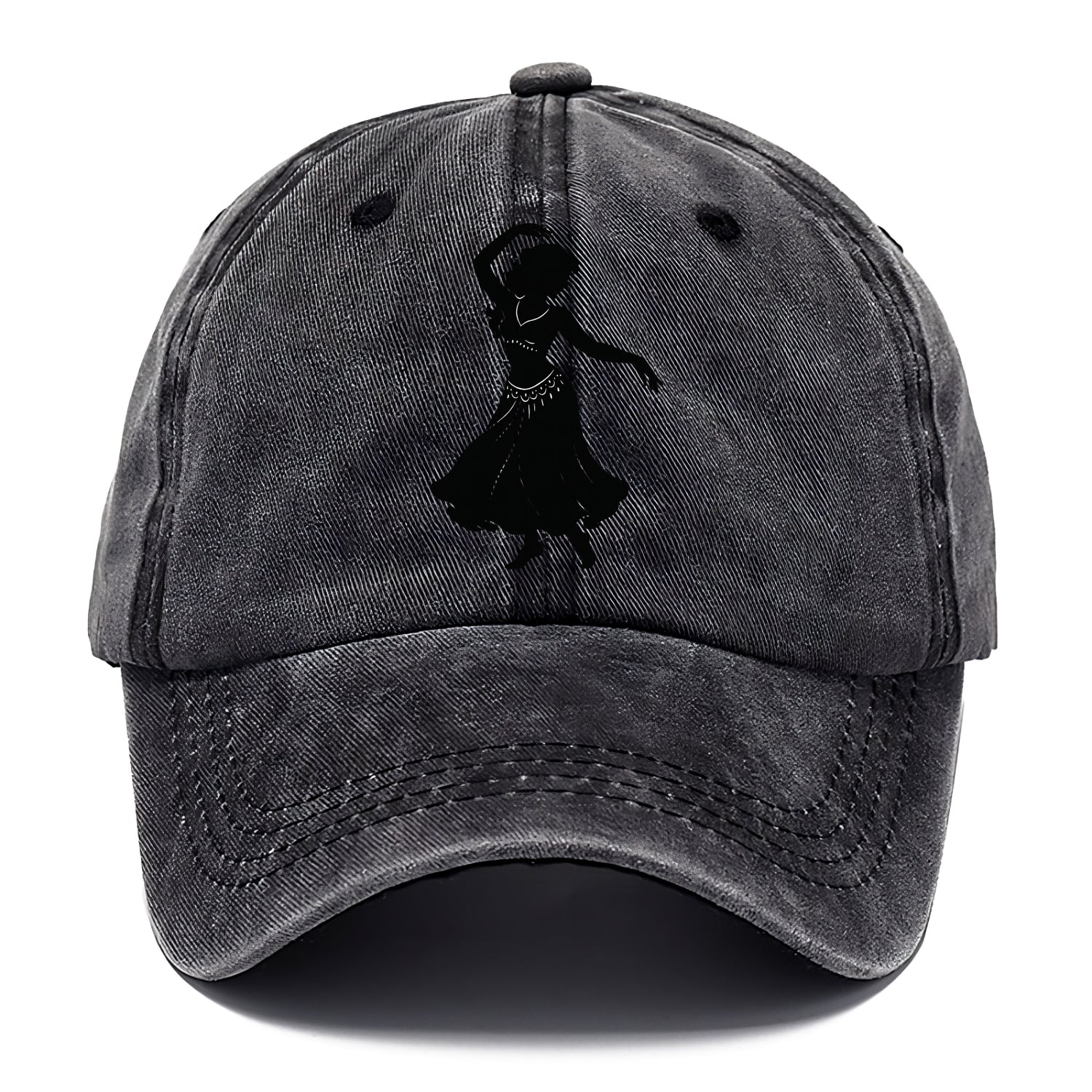 Belly dancer graceful gesture - Classic Cap - Graphite