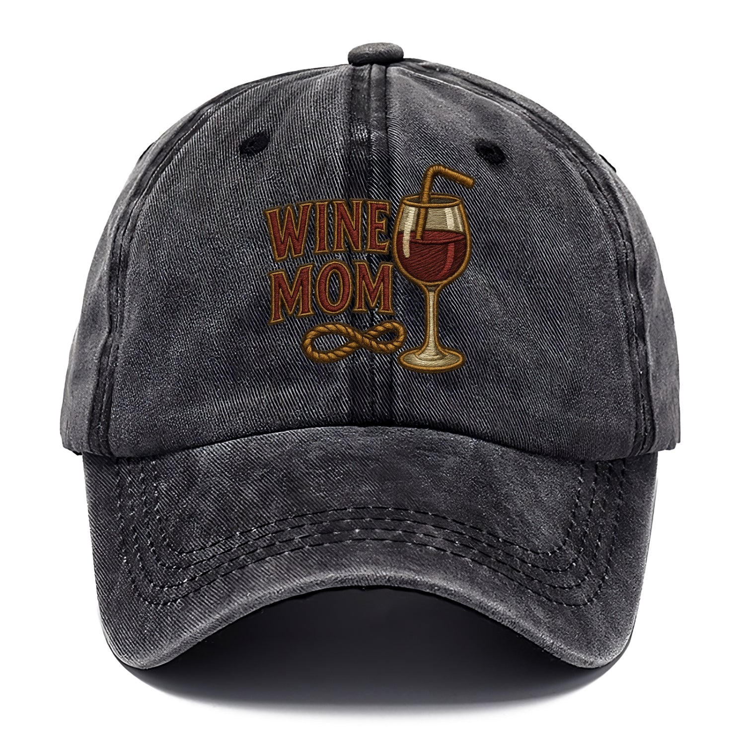 Wine Mom  - Classic Cap - Graphite